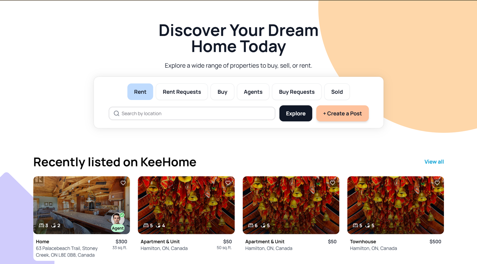 KeeHome – The Smarter Way to Rent, Buy & Sell Properties