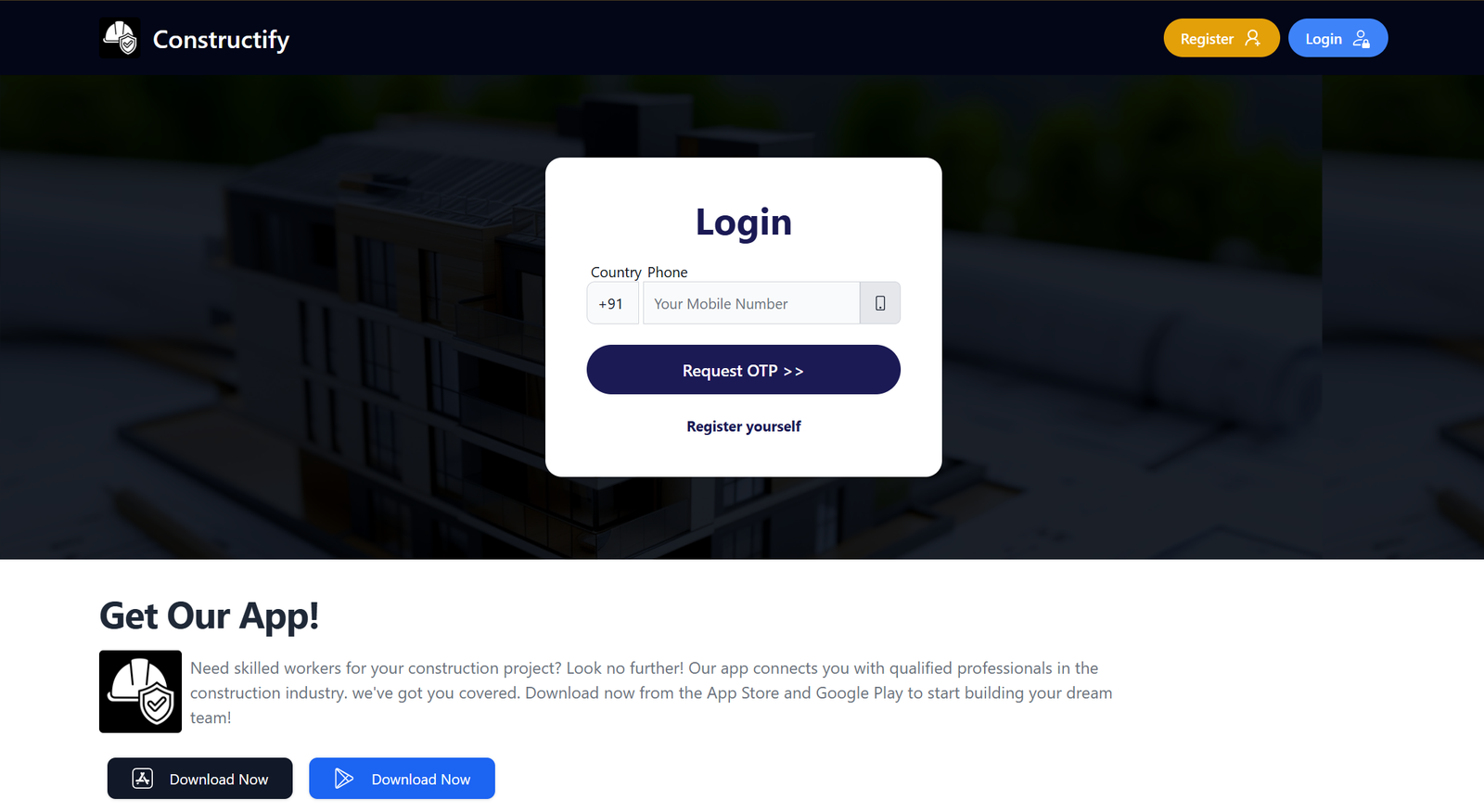 Constructify Networks – The On-Demand Construction Marketplace 4